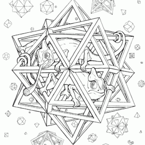 Psychedelic coloring pages printable for free download