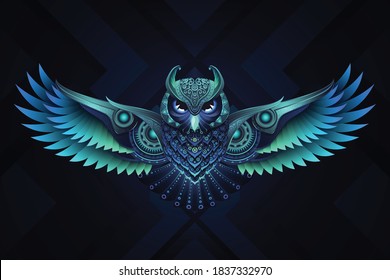 Owl totem images stock photos vectors