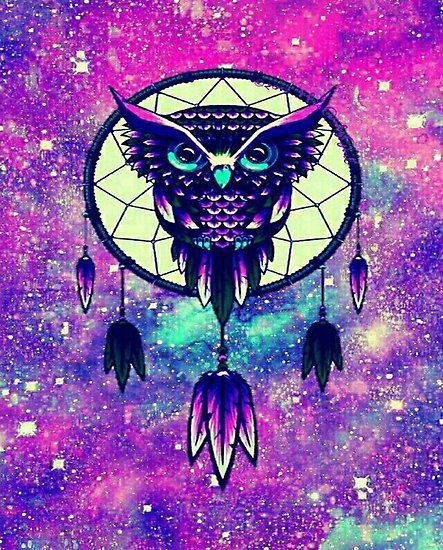 Space owl dream catcher owl wallpaper dreamcatcher wallpaper owl wallpaper iphone