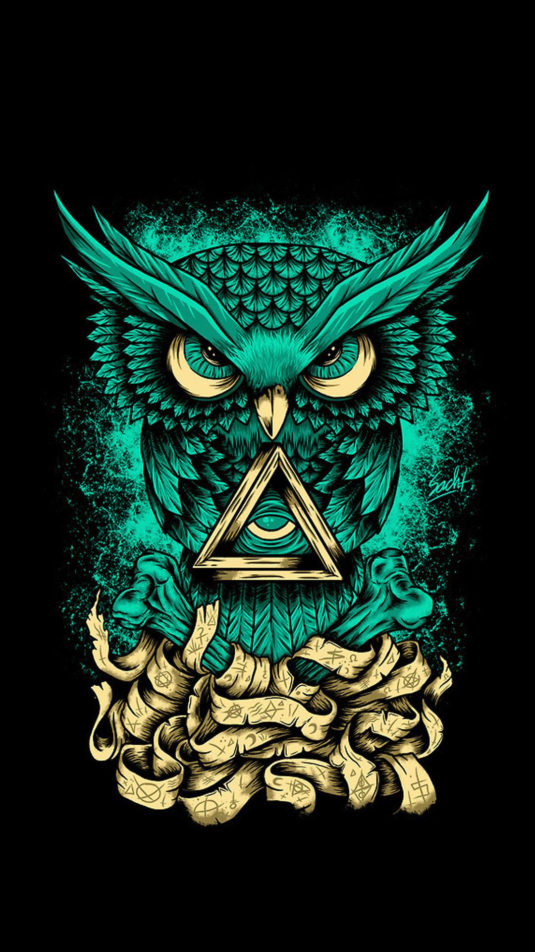 Illuminati owl wallpapers