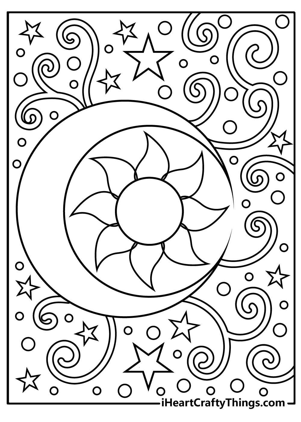 Printable trippy coloring pages free printables