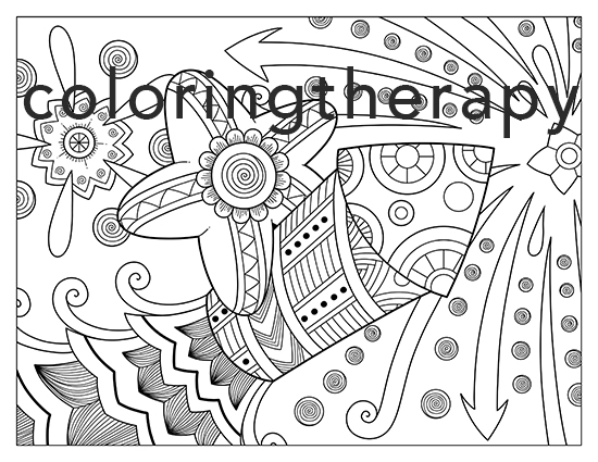 Trippy coloring pages for adults