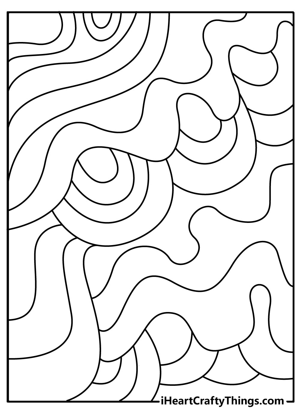 Printable trippy coloring pages free printables