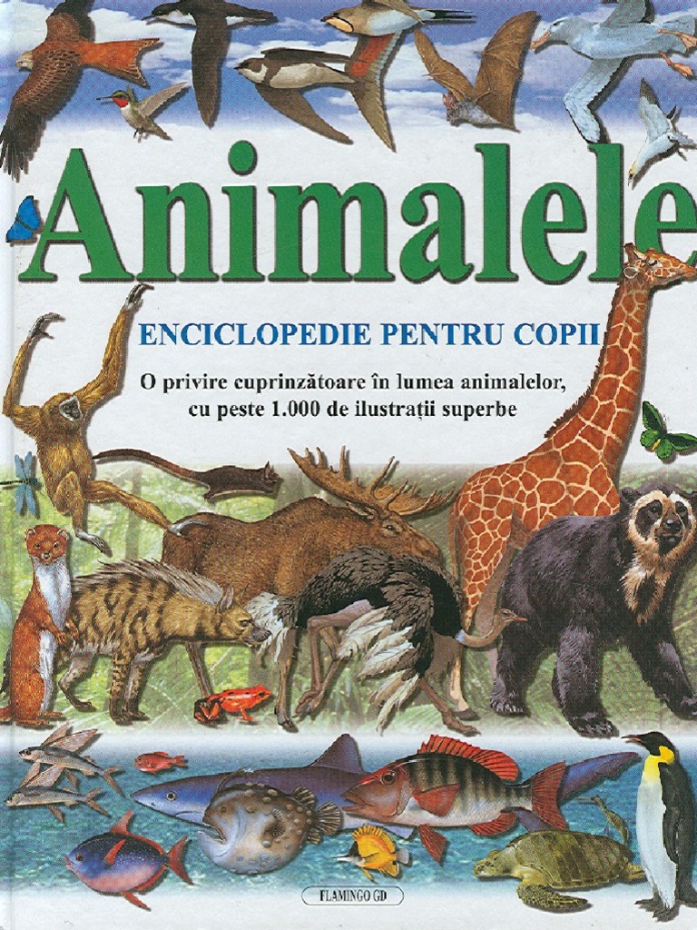 Animalele enciclopedie pentru copii pdf