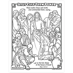 New testament e follow me coloring pages page