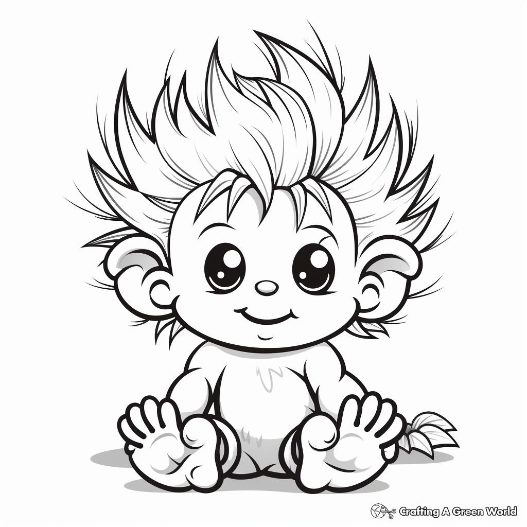 Trolls coloring pages