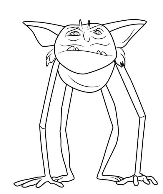 Dreamworks trollhunters coloring pages printable pdf