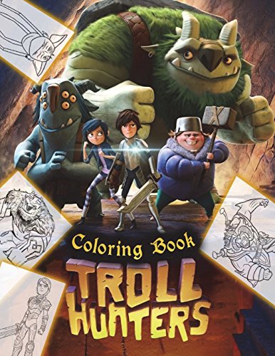 Buy trollhunters coloring book paperback â july online at uador