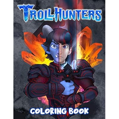 Trollhunters coloring book a perfect coloring book kazakhstan