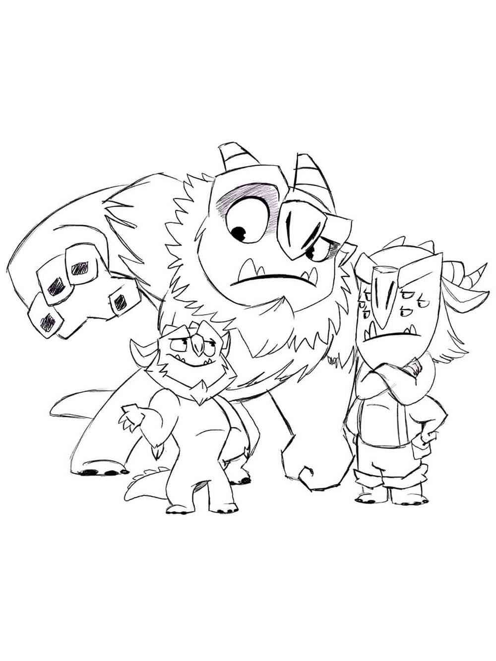 Trollhunters coloring pages