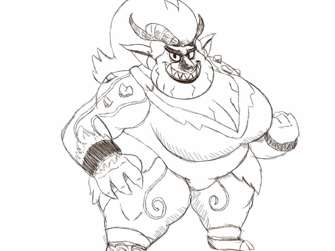 Big buff troll by levert