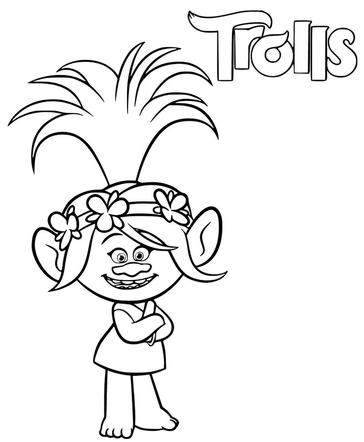 Printable coloring pages poppy coloring page cartoon coloring pages disney coloring pages