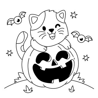 Page spooky beast coloring pages images