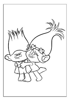 Explore a vibrant world printable trolls coloring pages collection for kids