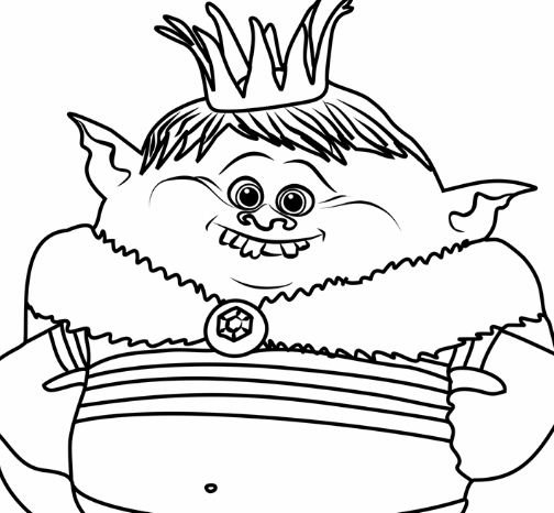 Trolls coloring pages printable for free download