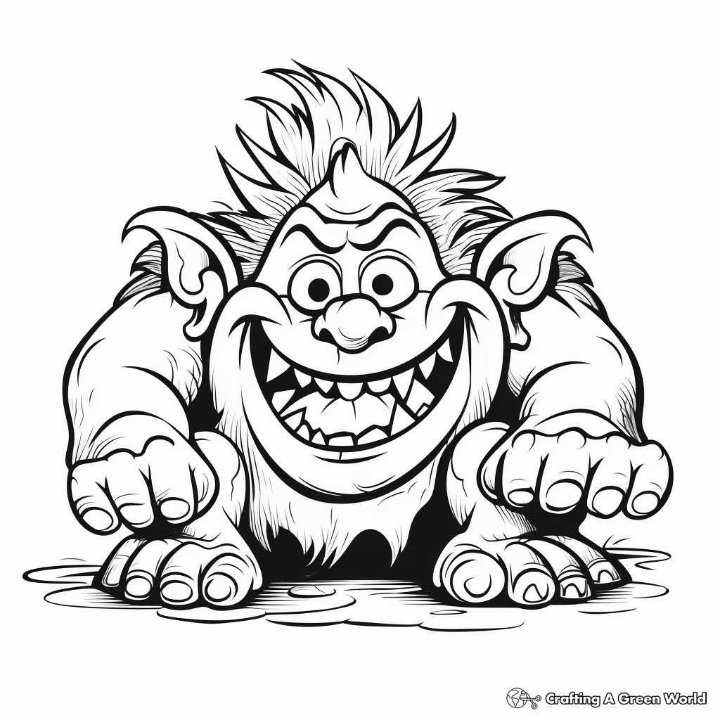 Trolls coloring pages