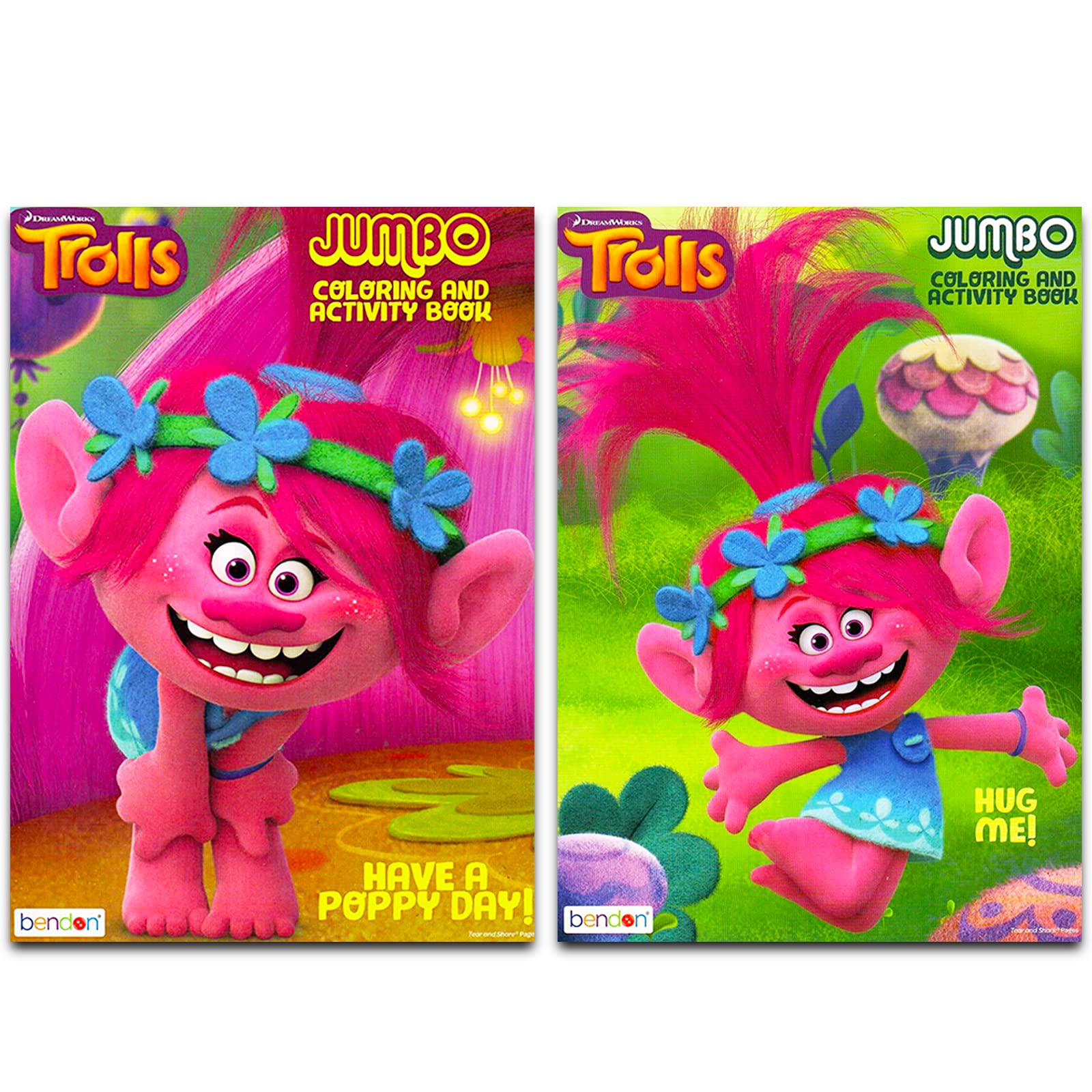 Dreamworks trolls pack coloring book set the trolls movie assorted titles toys games