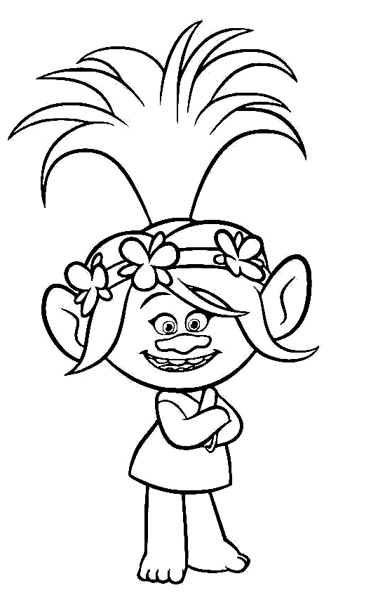 Poppy coloring pages printable for free download