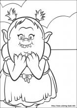 Trolls coloring pages on coloring