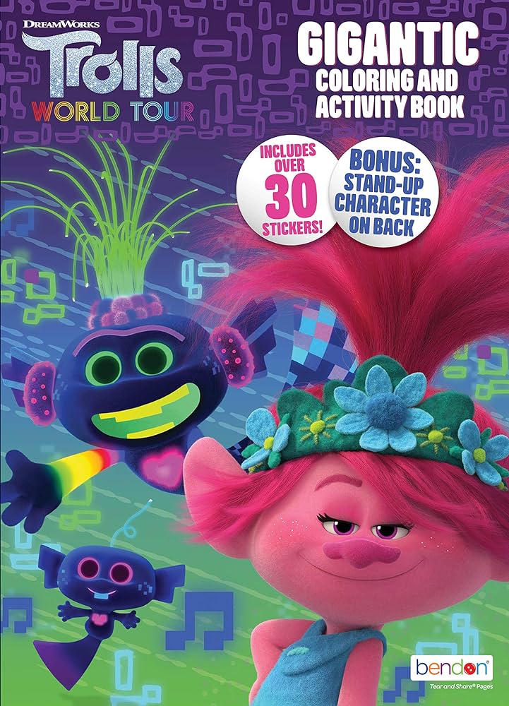 Trolls dreamworks world tour