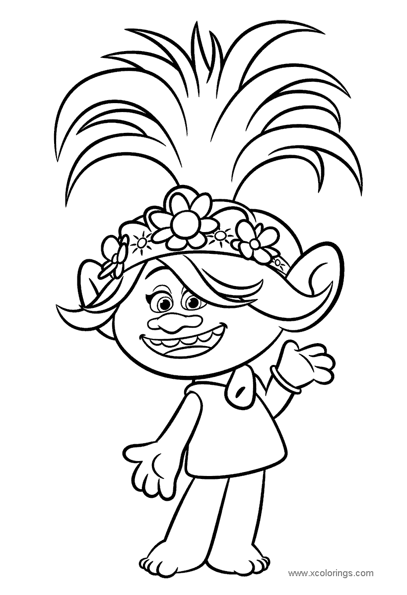 Trolls world tour coloring pages for kids poppy coloring page cartoon coloring pages coloring pages