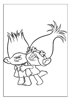 Let your imagination run wild with our trolls world tour coloring pages