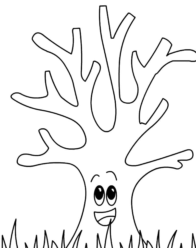 Trees coloring pages printable coloring pages for kids