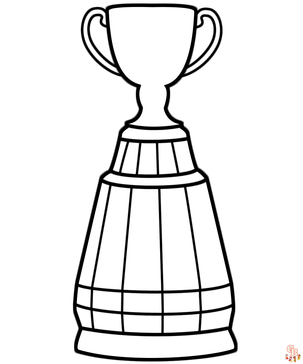 Get creative with trophy coloring pages for kids