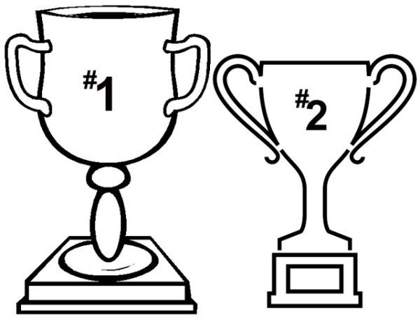 Free trophy coloring pages printable pdf