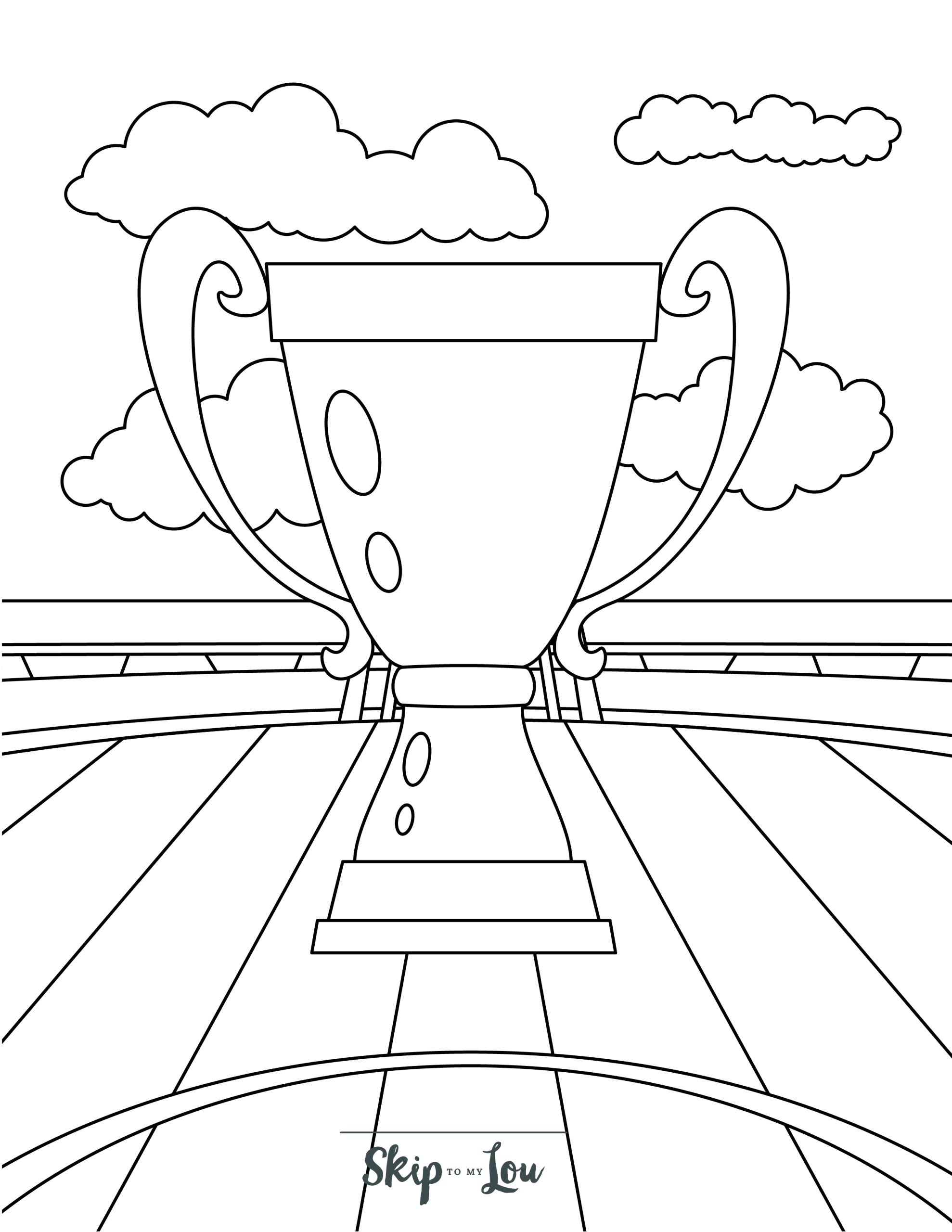 Soccer coloring pages