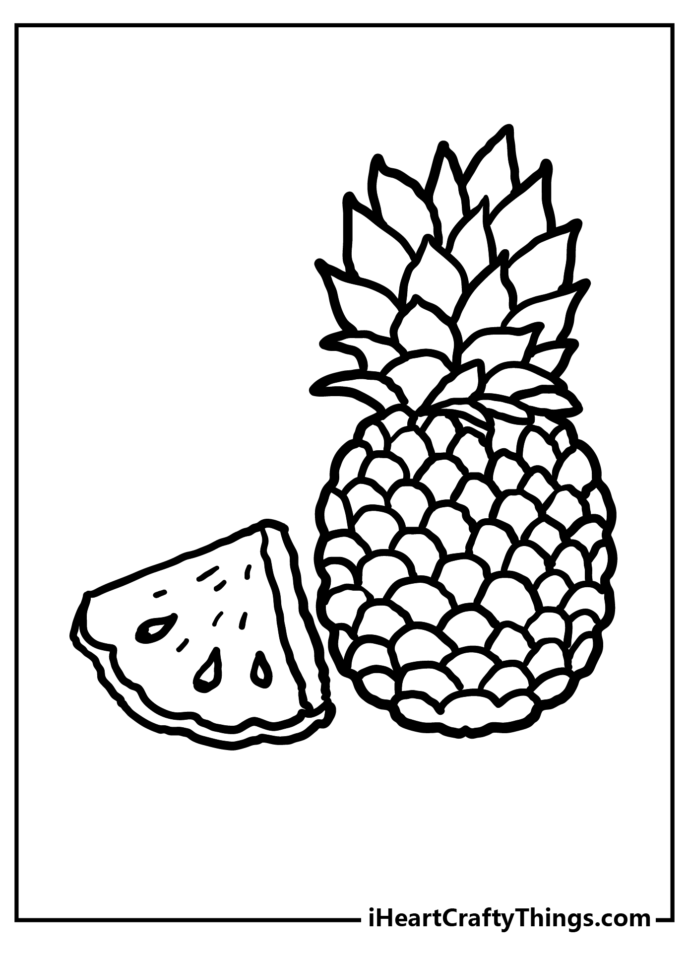 Tropical coloring pages free printables