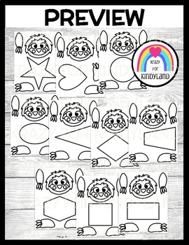 Sloth craft shape activity