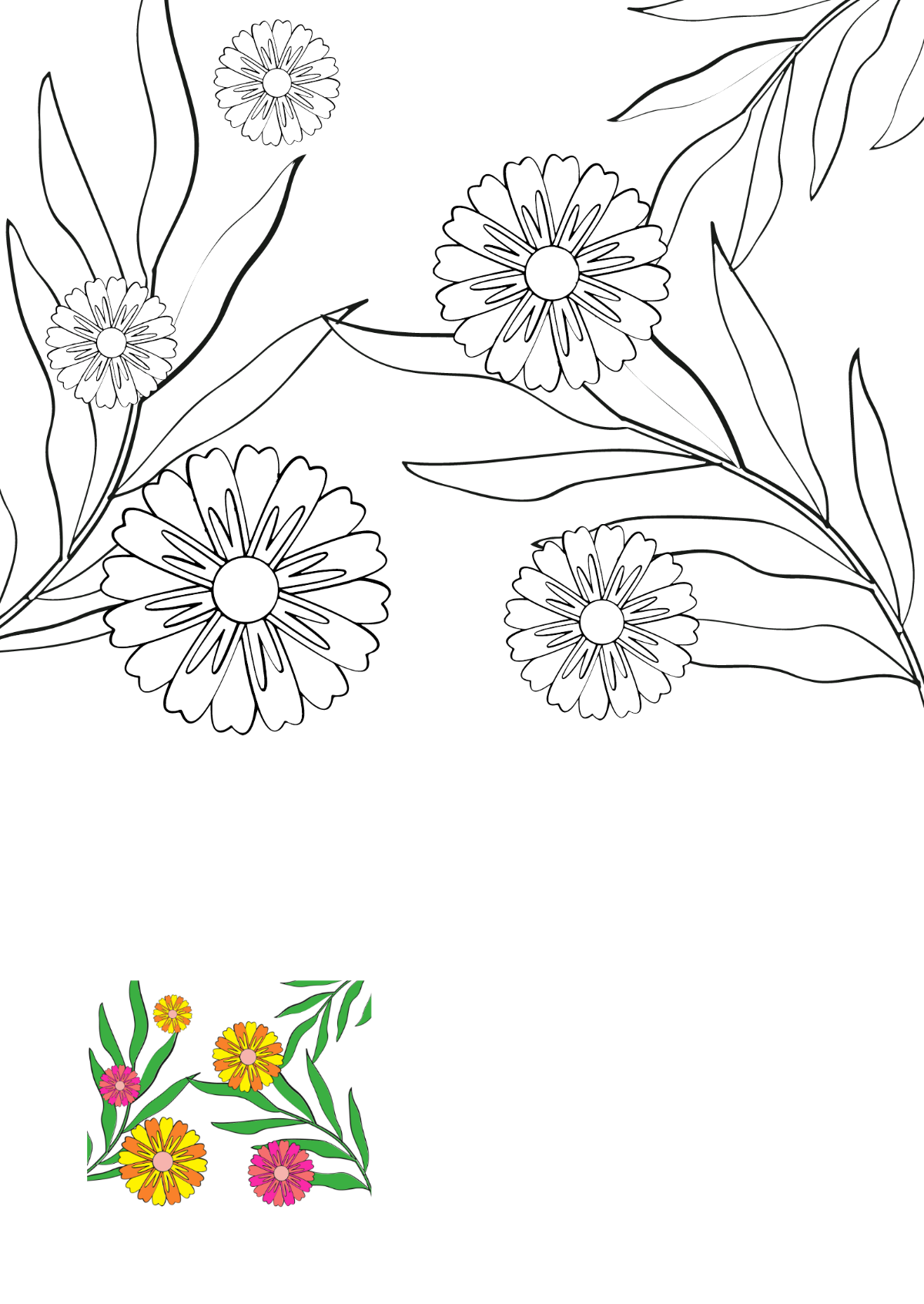 Free tropical coloring page s examples