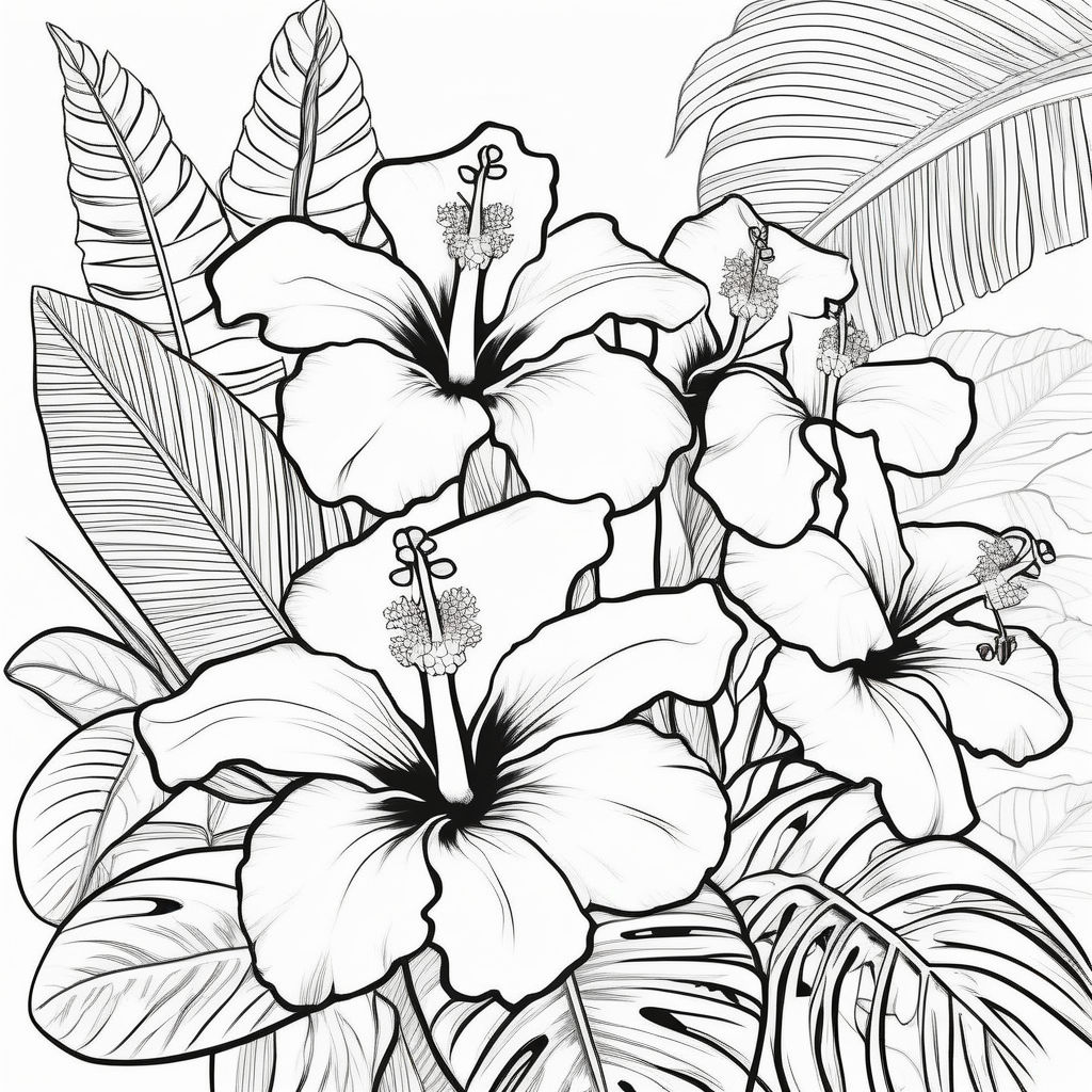 Therapeutic line art gladiolus flowers colouring page