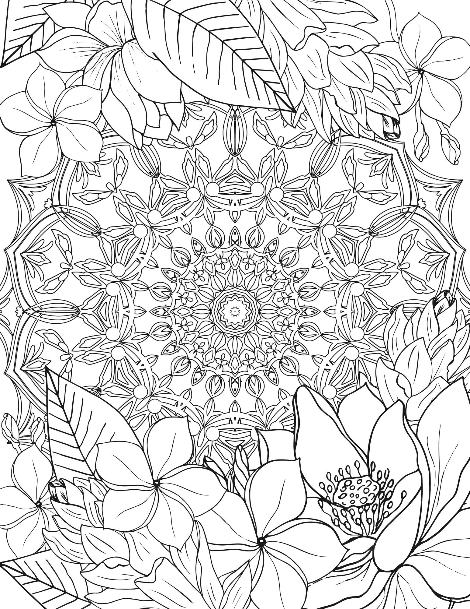 FREE Adult Coloring Pages: Download, Print, and Color