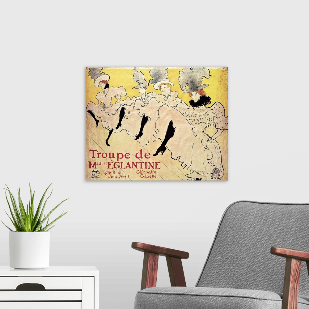 La troupe de mademoiselle eglantine wall art canvas prints framed prints wall peels great big canvas