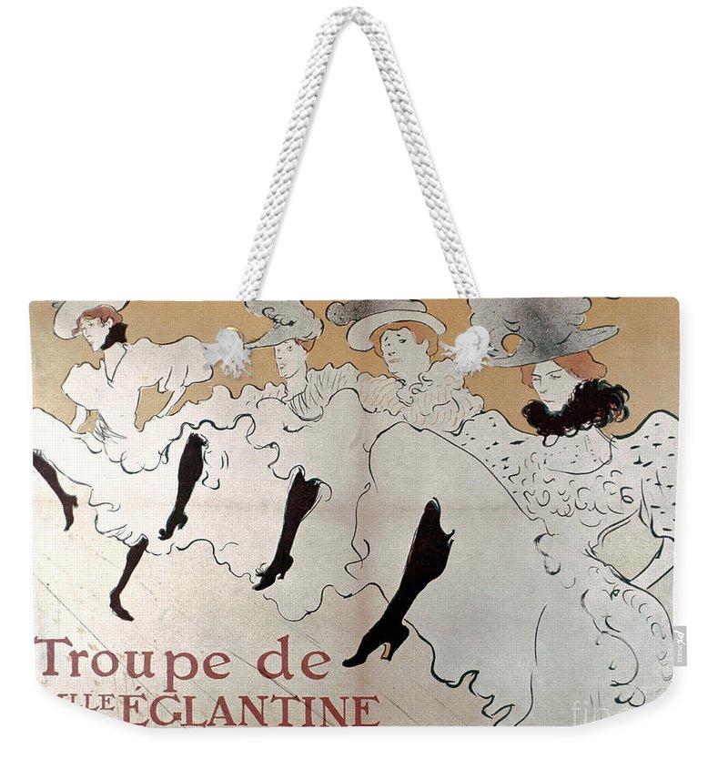 La troupe de mlle eglantine weekender tote bag by toulouse