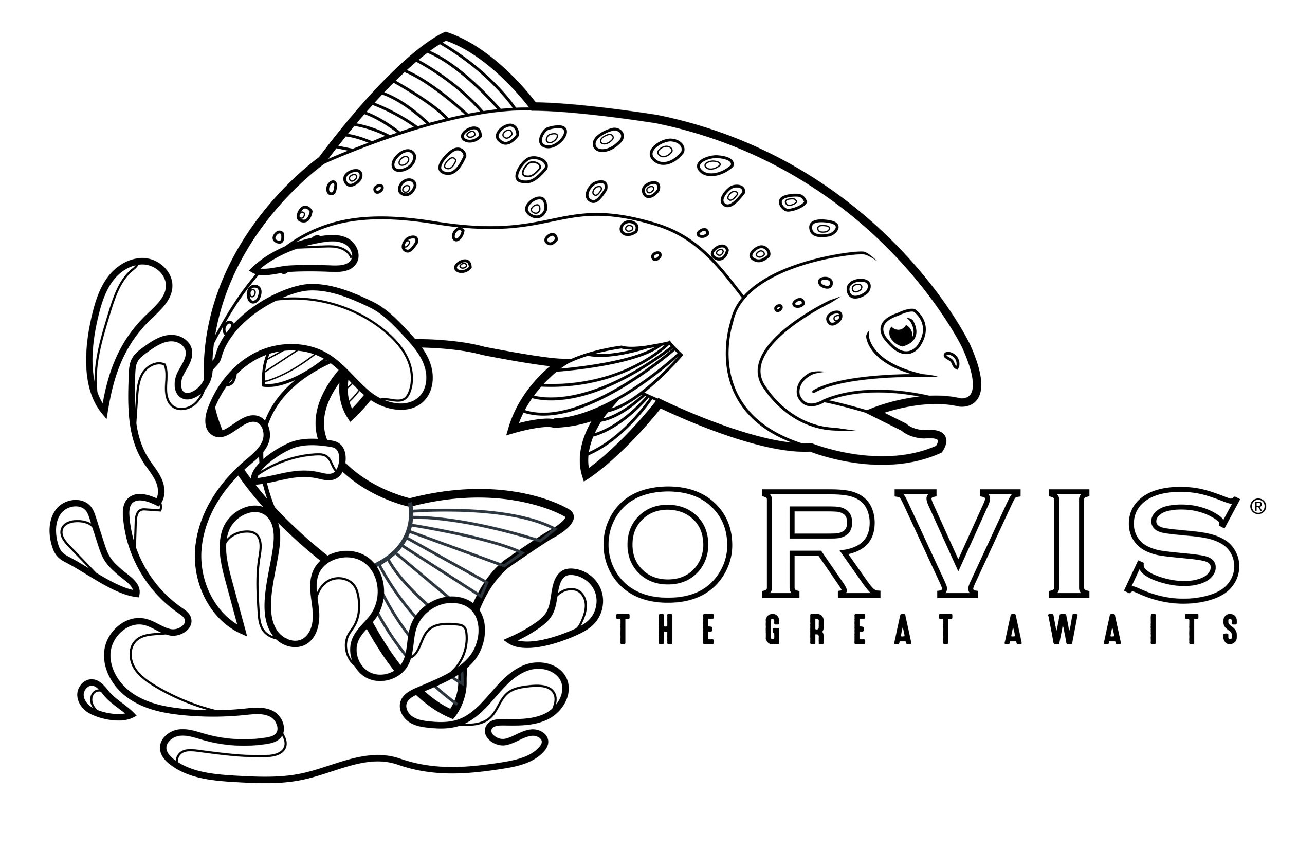 Trout coloring pages theyre not just for kids