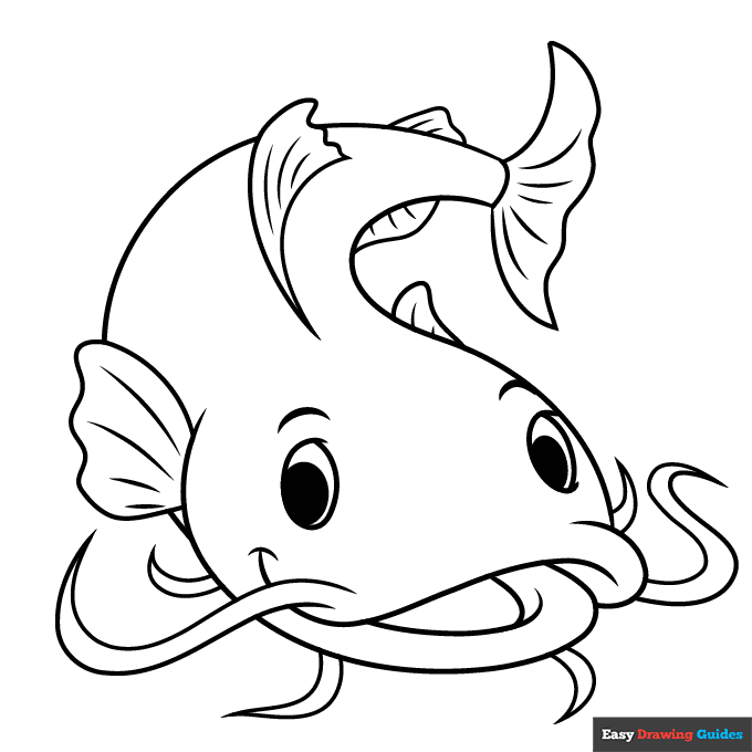 Free printable fish coloring pages for kids