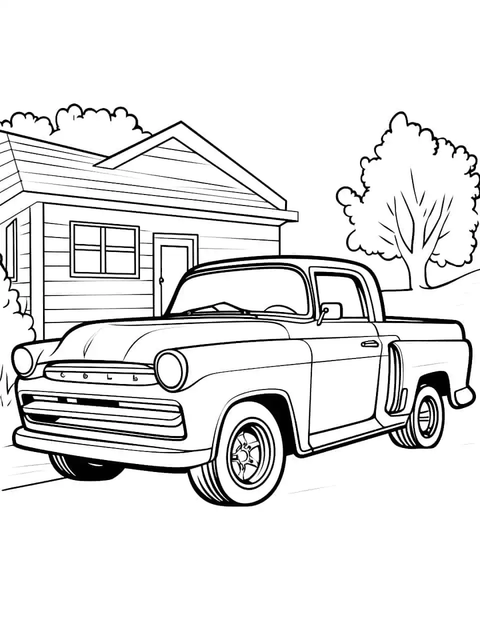 Car coloring pages free printable sheets