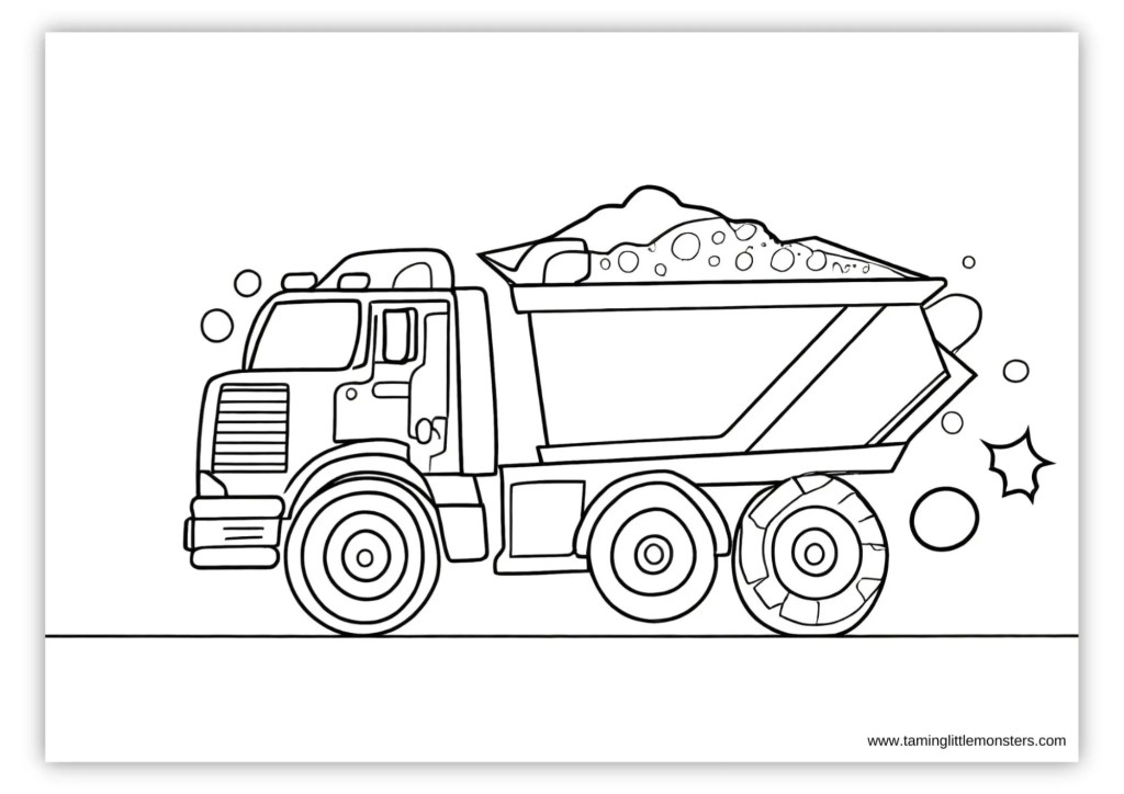 Car coloring pages for kids free printable