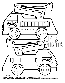 Cars trucks and other vehicles free coloring pages