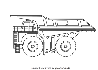 Dumper truck louring page