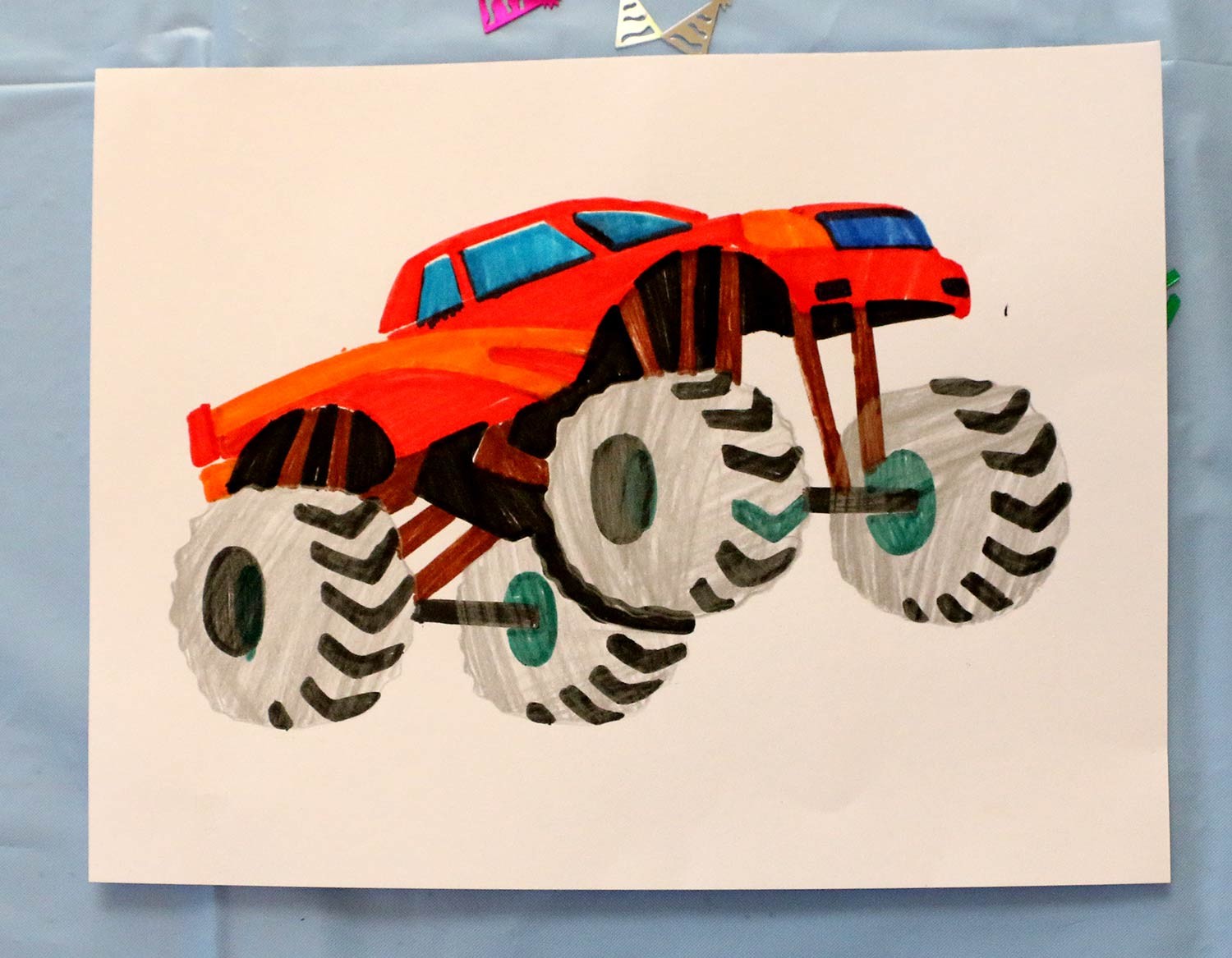 Monster truck self