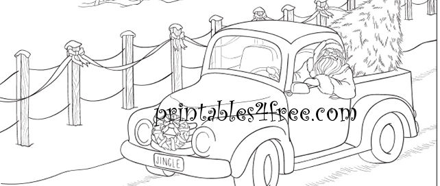 Adult christmas coloring pages with music sheets