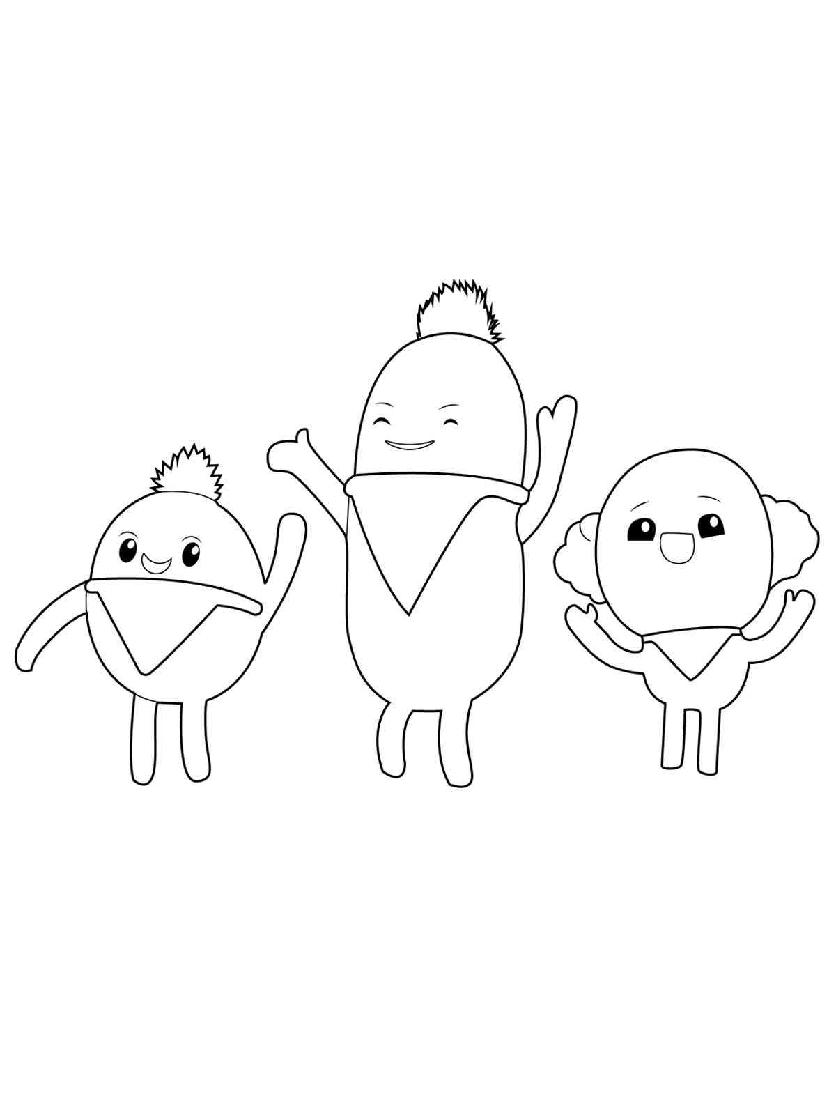 True and the rainbow kingdom coloring pages