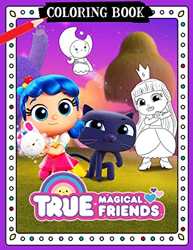 True and the rainbow kingdom coloring book by brad wilson