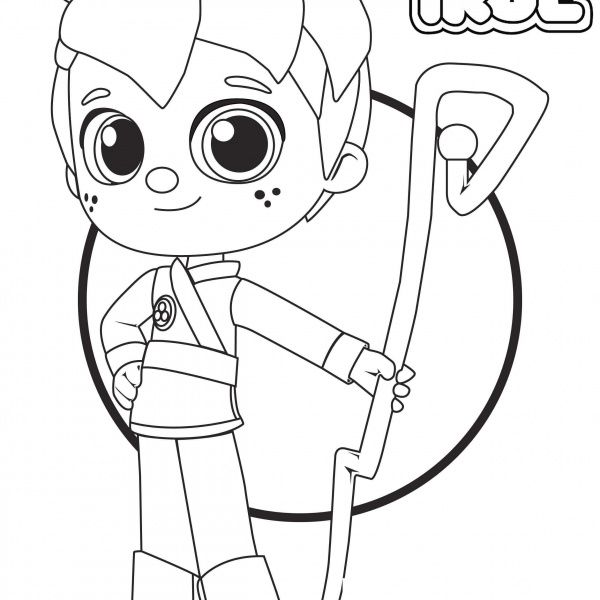 Cat bartleby from true and the rainbow kingdom coloring pages