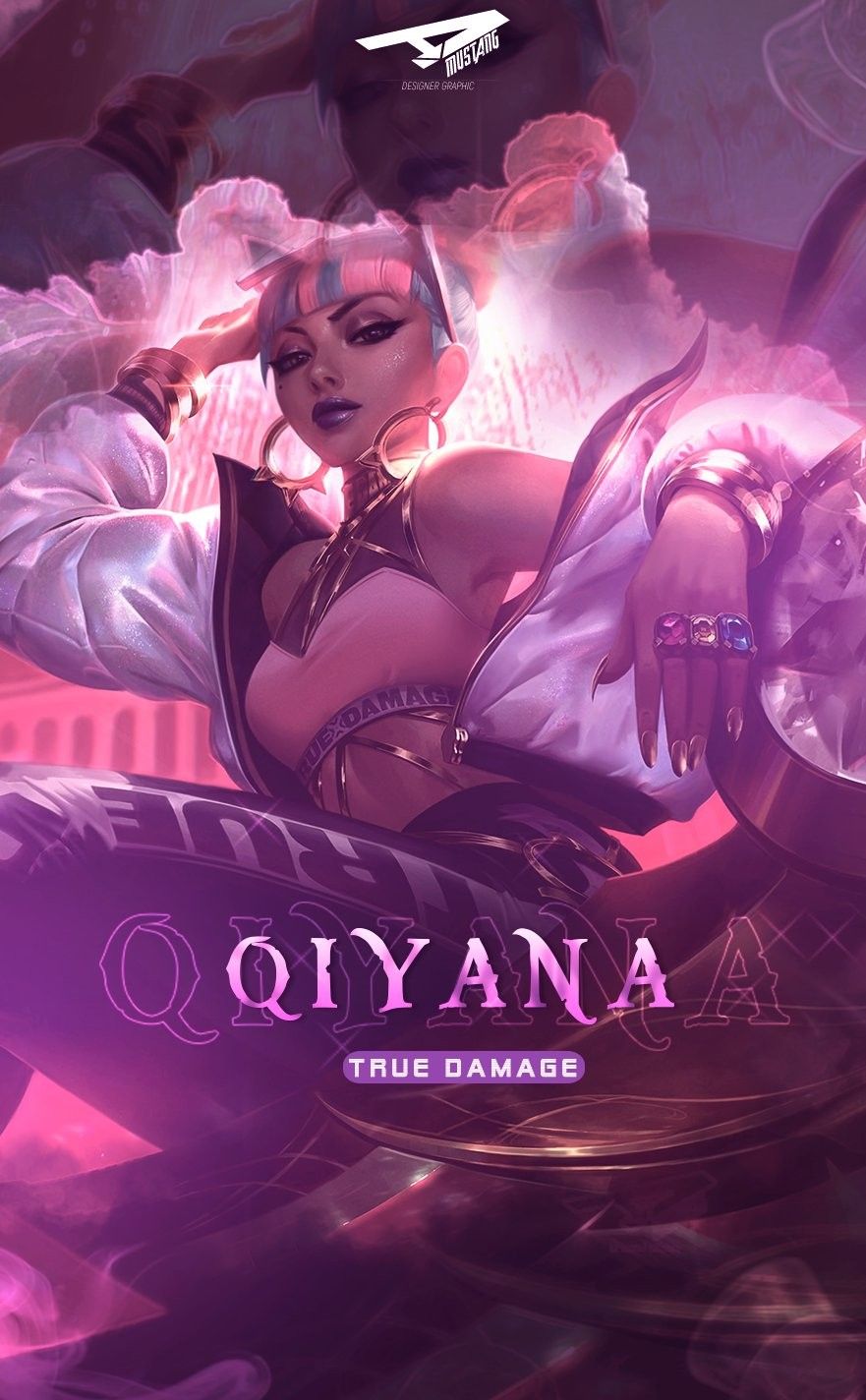 Qiyana True Damage Art 4K Wallpaper #5.1208