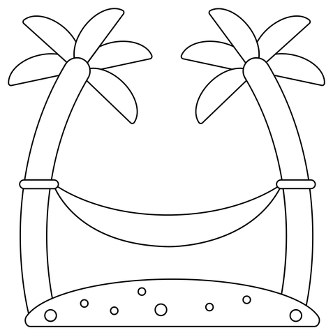Simple tree coloring pages free coloring pages